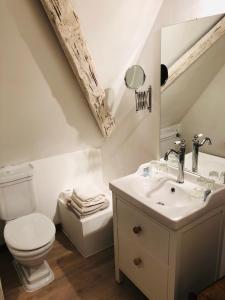 Koupelna v ubytování Horenbecca Bistro & Wellness