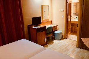 Posteľ alebo postele v izbe v ubytovaní Hotel Torrepalma