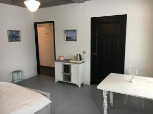 Kuchyň nebo kuchyňský kout v ubytování B&B Boerderij De Vaete - Duurzaam genieten in de zak van Zuid-Beveland