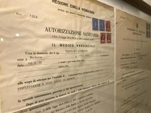 Certifikát, ocenenie alebo iný dokument vystavený v ubytovaní taverna napoleone