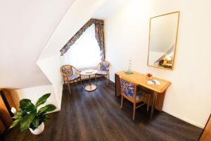 Posezení v ubytování Hotel Restaurant Waldlust