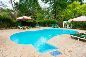 Bazén v ubytování Sambiya River Lodge nebo v jeho okolí