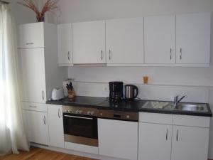Kuchyňa alebo kuchynka v ubytovaní Appartements Altes Gericht