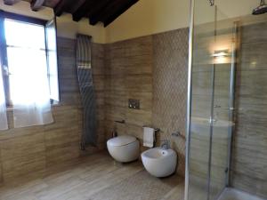 Koupelna v ubytování L'Aia di Argia