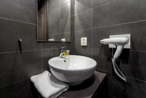 Koupelna v ubytování Třeboňské Apartmány