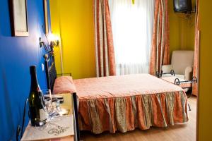 Una cama o camas en una habitación de Posada Camino de Altamira