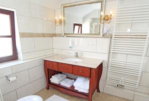 Ein Badezimmer in der Unterkunft Hotel Villa Toscana