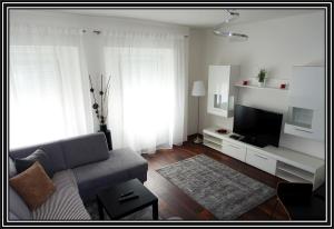 TV a/nebo společenská místnost v ubytování Sankt Veit Apartment
