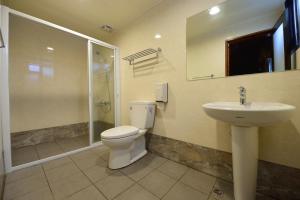 Bilik mandi di Shinmingshan Holiday Inn