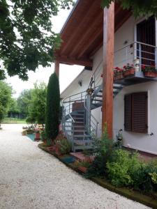 Budova, kde se bed and breakfast nachází