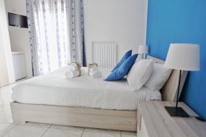 Postel nebo postele na pokoji v ubytování B&B POGGIO DEL SOLE
