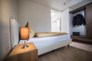 Letto o letti in una camera di Jungfrau Hotel