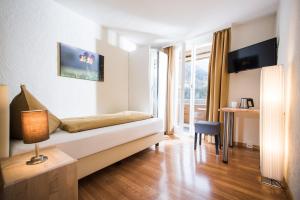 TV o dispositivi per l'intrattenimento presso Jungfrau Hotel
