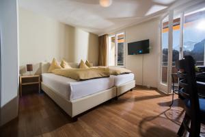TV o dispositivi per l'intrattenimento presso Jungfrau Hotel
