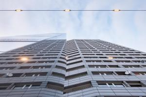 Budynek, w którym mieści się apartament