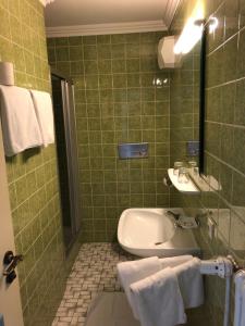 Koupelna v ubytování Hotel Pflieger