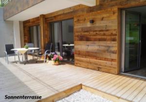 Uma varanda ou terraço em Alps Tux