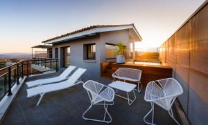 Balkón nebo terasa v ubytování Citta di Lume Suites & Lofts