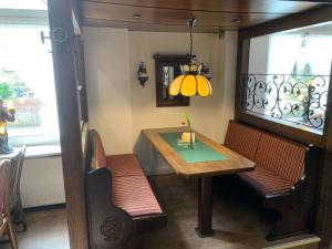 Posezení v ubytování Hotel Restaurant Waldlust