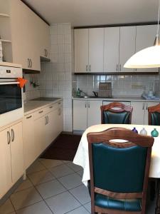 Kuchyňa alebo kuchynka v ubytovaní Apartmaji Sušnik