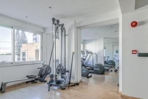 Fitnes oz. oprema za telovadbo v nastanitvi Eden Beach Private Apartments