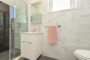Koupelna v ubytování Holiday Apartments Dubrovnik