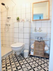 Bathroom sa Studio apartment 365