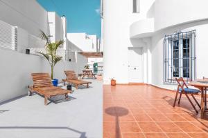 Balkón nebo terasa v ubytování Casa Aloe Pro