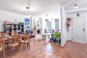 Posezení v ubytování Casa Aloe Pro