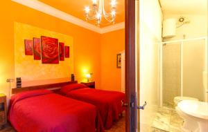 Posteľ alebo postele v izbe v ubytovaní Agriturismo Il Bardellino