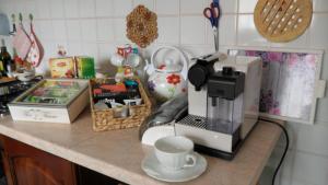 Kuchyň nebo kuchyňský kout v ubytování B&B Il Mirto