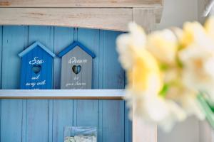 Certifikát, hodnocení, plakát nebo jiný dokument vystavený v ubytování Gwithian, Sea Dream Beach Chalet