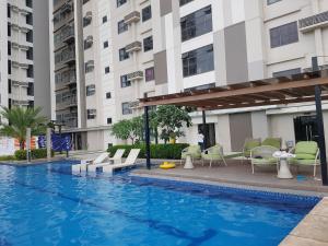 Πισίνα στο ή κοντά στο KC 1-Bedroom 1 at Horizon 101 Cebu