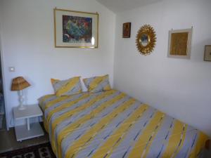 Postel nebo postele na pokoji v ubytování Ferienhaus Werthmann