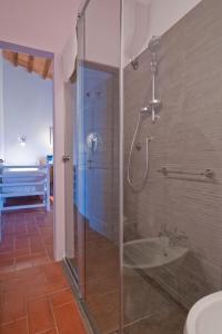 Ванная комната в Podere San Quirico