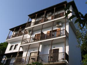 Balkón nebo terasa v ubytování Hotel Tsagarada