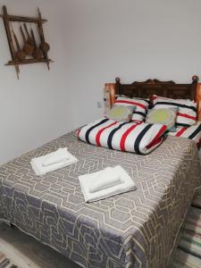 Postel nebo postele na pokoji v ubytování Casa Batranului Pescar - Old Fisherman's House