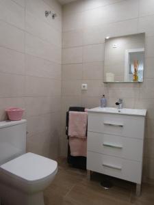 Koupelna v ubytování Apartamento AGP Centro Histórico