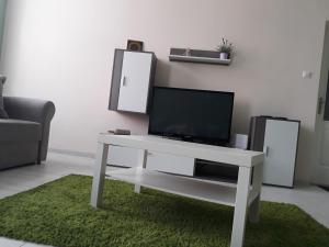 TV a/nebo společenská místnost v ubytování HEMNES Apartman