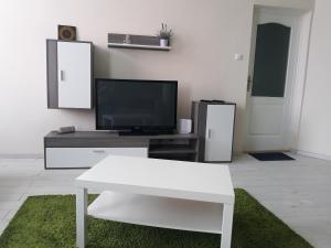 TV a/nebo společenská místnost v ubytování HEMNES Apartman