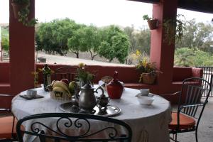 A balcony or terrace at Casa Rural Asiento del Río