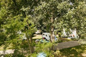 Ogród w obiekcie Donaupark Camping Tulln