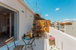 Balkon ili terasa u objektu 100m2 Luxury Apartment in the Heart of Athens - Living Stone Emerald
