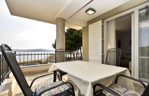Balkón nebo terasa v ubytování Lila Apartments