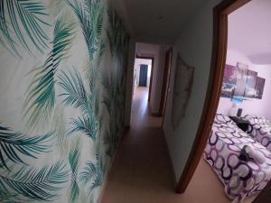 Postel nebo postele na pokoji v ubytování Apartamento a primera linea de mar en platja d’aro