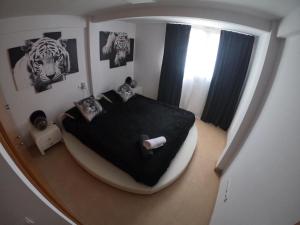 Postel nebo postele na pokoji v ubytování Apartamento a primera linea de mar en platja d’aro