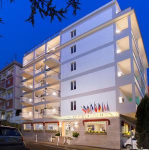 a rendering of the front of the hotel at Hotel La Meridiana in Sorrento