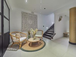 Posezení v ubytování Paguera Treff Boutique Hotel