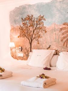 Un ou plusieurs lits dans un hébergement de l'établissement Hotel Finca Ca N'ai - Adults Only