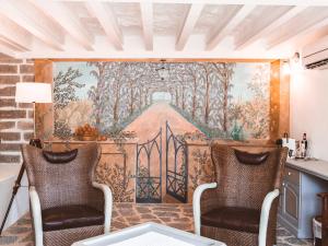 Coin salon dans l'établissement Hotel Finca Ca N'ai - Adults Only